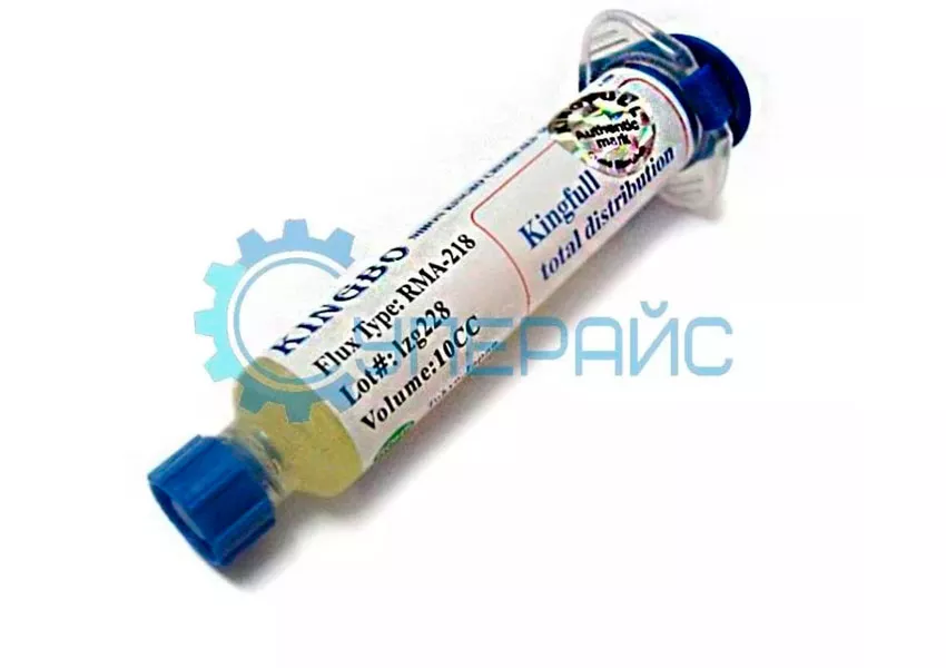 флюс с канифолью RMA - 218 купить флюс RMA - 218 в Суперайс