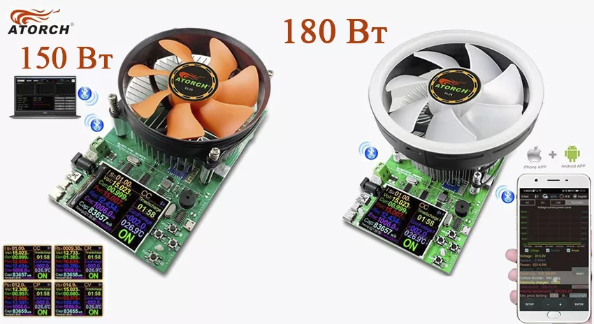 Обновлённая версия электронной USB нагрузки JUWEI Atorch