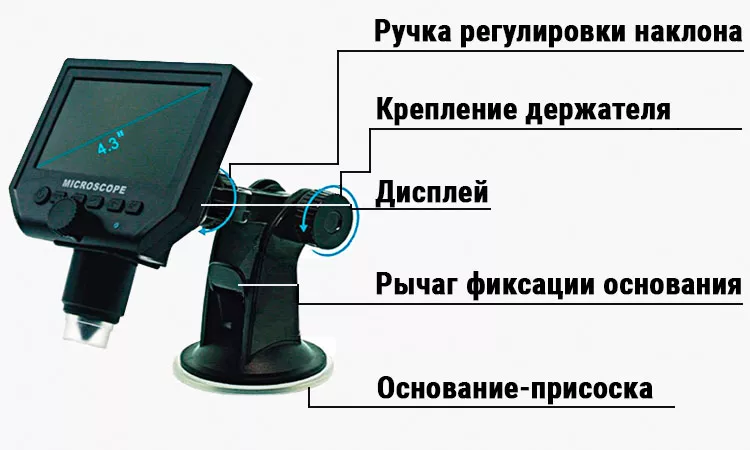 Цифровой usb микроскоп g600 купить микроскоп G600