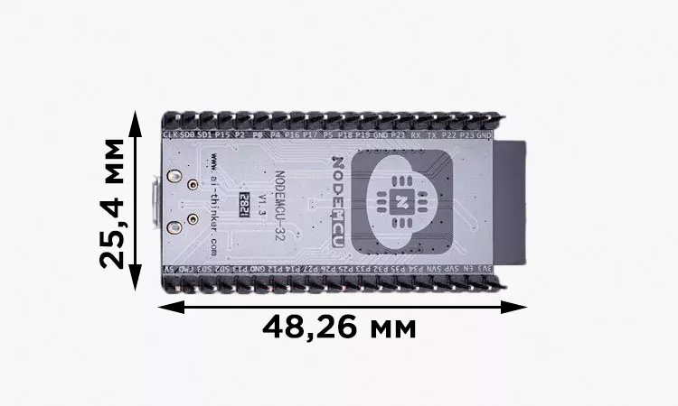 Плата Nodemcu-32s с чипом CH340 Контрольная плата разработчика с чипом CH340C NodeMCU