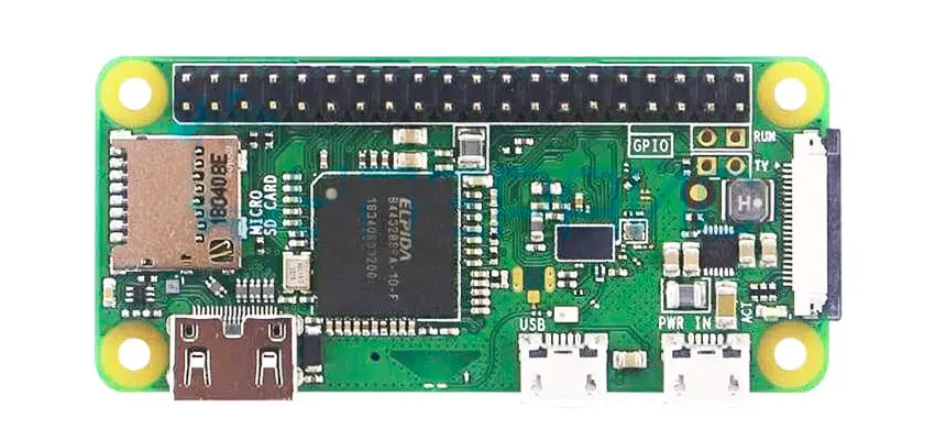 Микрокомпьютер на плате Raspberry Pi Zero WH Raspberry Pi Zero WH в Суперайс