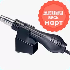 купить Цифровой паяльный фен YIHUA 8858 со скидкой в магазине суперайс 