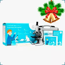 Школьный микроскоп Supereyes MyLab M17 купить на новый год 2024