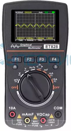 Осциллограф TOOLTOP ET828 с элементами управления