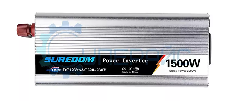 Инверторный преобразователь напряжения SUREDOM YSCZ-1500W Инвертор для автомобиля