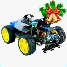 Робот-конструктор Yahboom Raspbot на новый год в суперайс
