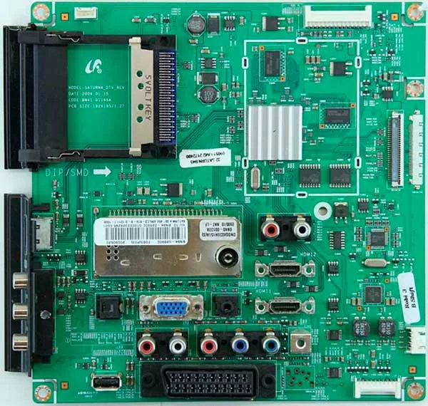 Плата современного телевизора