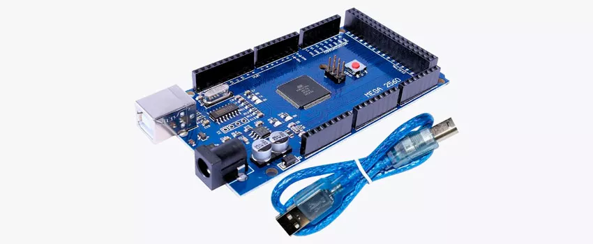 Контроллер MEGA2560 и USB-кабель Набор для программирования Starter Kit с контроллером купить | Суперайс