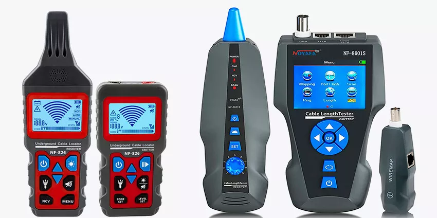 Трассоискатель Noyafa NF-826 и тестер Noyafa NF-8601S