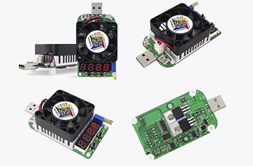Электронные USB нагрузки RuiDeng HD25 и RuiDeng HD35