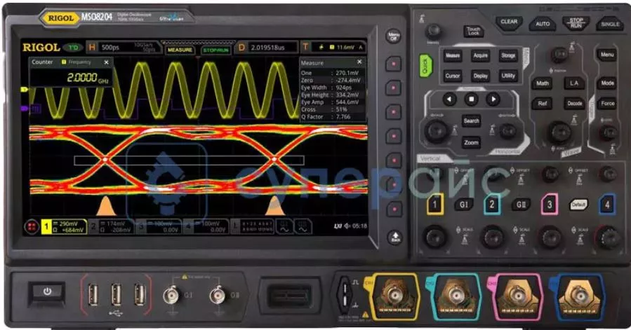 Осциллоскоп RIGOL MSO8204 | Суперайс