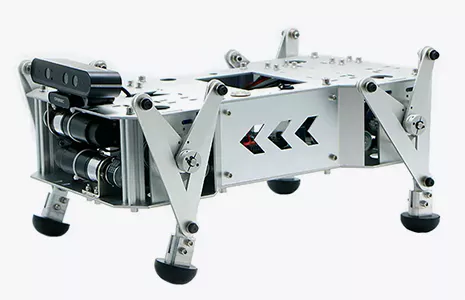  Робот собака WHEELTEC BeeDog на шагающем шасси