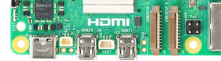 Интерфейс миникомпьютера Raspberry Pi 5 4G Одноплатный компьютер Raspberry Pi 5 4G купить в Суперайс