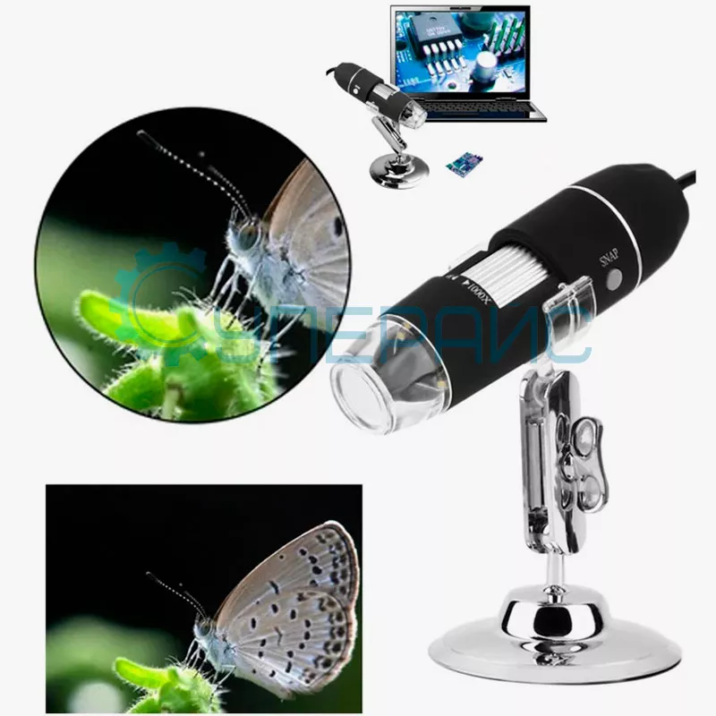 USB микроскоп с гарантией Цифровой микроскоп 1000X купить
