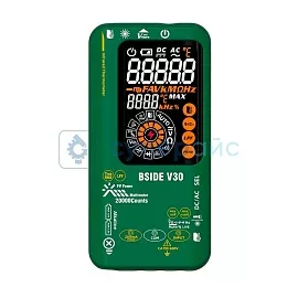 Мультиметр BSIDE V30 с зажимами типа крокодил и остроконечными щупами фото