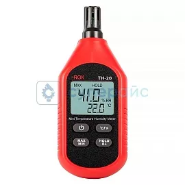 Термогигрометр компактный RGK TH-20 + поверка фото