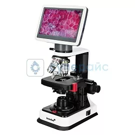 Лабораторный цифровой микроскоп Levenhuk D450L LCD 7 дюймов фото