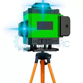 Двенадцатилучевой нивелир GUANG CHEN GCFK-A (синий лазер) со штативом фото