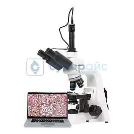 Биологический микроскоп Motic Stellar 1 Pro с электронным окуляром фото