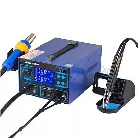 Термовоздушная паяльная станция YIHUA 992DA с дымоуловителем фото