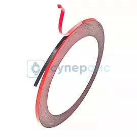 Двухсторонняя клейкая лента 2 мм х 10 м, 2 рулона фото