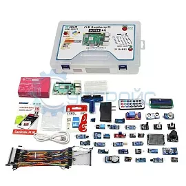 Набор мини-компьютер Raspberry Pi 4B 4GB RAM с датчиками фото