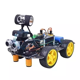 Wi-Fi робот Raspberry Pi 4B (4 ГБ) Xiao-r DS Robot (конструктор) фото