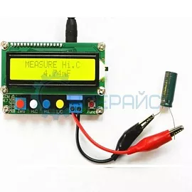 Измеритель емкости и индуктивности JUNTEK LC100-A с щупами для SMD фото