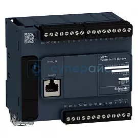 Контроллер многофункциональный Schneider Electric TM221C24U фото