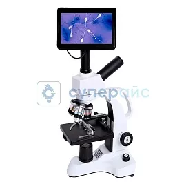 Биологический монокулярный микроскоп XSP-03 (2000x) с пятидюймовым дисплеем фото