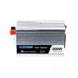 Автопреобразователь напряжения SUREDOM YSCZ-300W, 12В-220В, 300 Вт фото