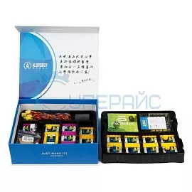 Набор на плате micro:bit Alsrobot Electronic Block kit фото