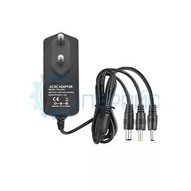 Универсальный адаптер питания (15В, 1А, 3 штекера) фото