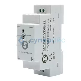 Блок питания под ДИН рейку Yueyu YDR-24V-0.5A фото