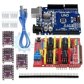 CNC комплект для гравировального станка с контроллером UNO, совместимым со средой Arduino фото