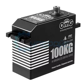 Цельнометаллический сервопривод OMG-R4-100BF (180°, 100 кг*см) фото