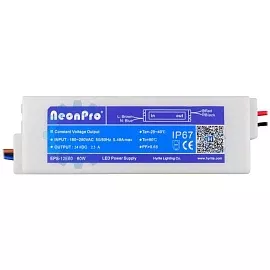 Герметичный блок питания NeonPro EPS-24E60 (24 В, 2.5 А, 60 Вт) фото