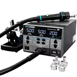 Паяльная станция SUGON 8630-Pro с термофеном фото