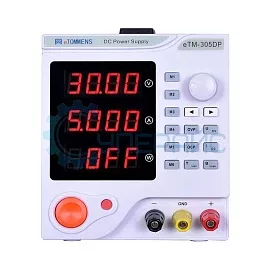 Одноканальный трансформаторный блок питания eTOMMENS eTM-305DP (30В, 5А) фото