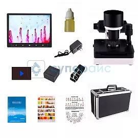 Цифровой видеомикроскоп XW-880 680x с дисплеем фото