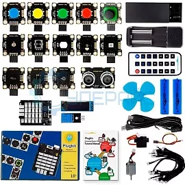 Базовый набор датчиков Yahboom Plugkit Connected Sensor Kit для Arduino проектов фото
