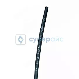 Термо-трубка черная 20мм/10м фото