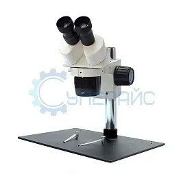 Бинокулярный стереомикроскоп Crystallite ST-60 с увеличенным основанием фото