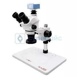 Тринокулярный микроскоп Kaisi KS-37050 с камерой фото