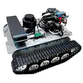 Робот на гусеничном шасси WHEELTEC tracked vehicle ROS фото
