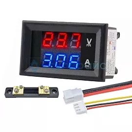 Электронная измерительная головка DC0-100V/50A фото