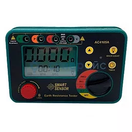 Измеритель сопротивления заземления цифровой Smart Sensor AC4105A+ фото
