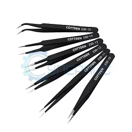 Пинцеты антистатические (6 шт. в комплекте) для BGA фото