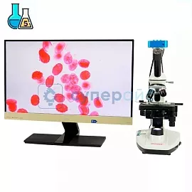 Школьный микроскоп Saike Digital SK2109HDMI-T2 с цифровой камерой фото