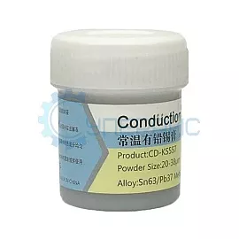 Паста для пайки микросхем Conduction CD-KS557 (55 г, в банке) фото